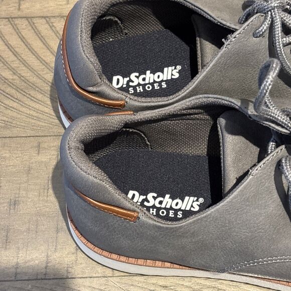 Dr Scholls Mens Sync Oxford Grey Size 11.5 M - Picture 2 of 5